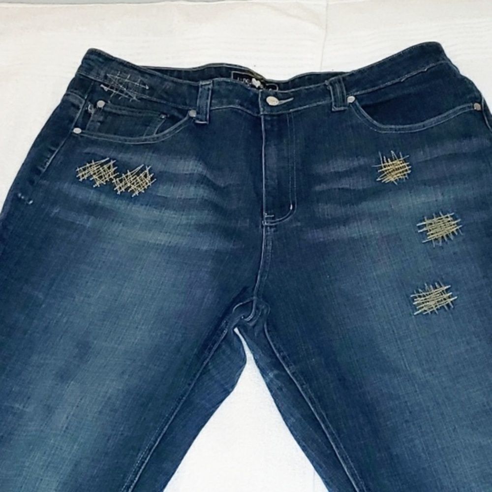 Luxury Blues Boot Cut Denim Jeans Sz 22